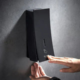 Seifenspender Schwarz Wandmontage