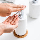 Seifenspender Weiß Keramik