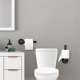 Toilettenrollenhalter Schwarz