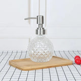 Seifenspender Glas Rund