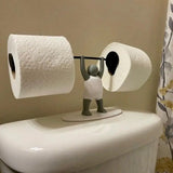 Toilettenpapierhalter Gewichtheber
