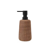 Seifenspender Keramik Braun