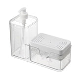 Seifenspender mit Schwammhalter