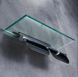 Toilettenpapierhalter aus Glas