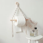 Makramee Toilettenpapierhalter