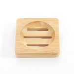 Quadratische Seifenschale Holz