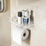 Saugnapf Toilettenpapierhalter