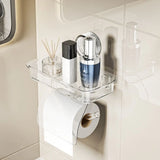 Saugnapf Toilettenpapierhalter