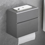 Toilettenpapierhalter Grau