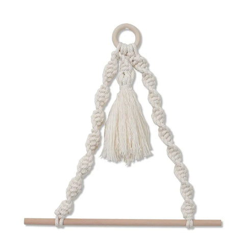 Makramee Toilettenpapierhalter