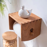 Klopapierhalter aus Holz