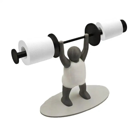 Toilettenpapierhalter Gewichtheber