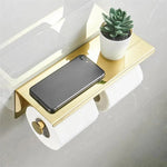 Klopapierhalter Gold