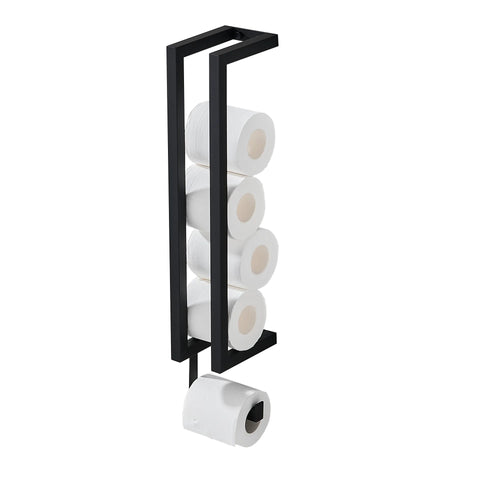 Toilettenpapierhalter Schwarz Matt