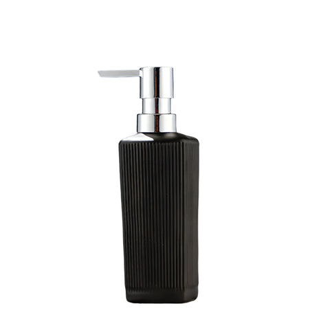 Seifenspender Glas Schwarz